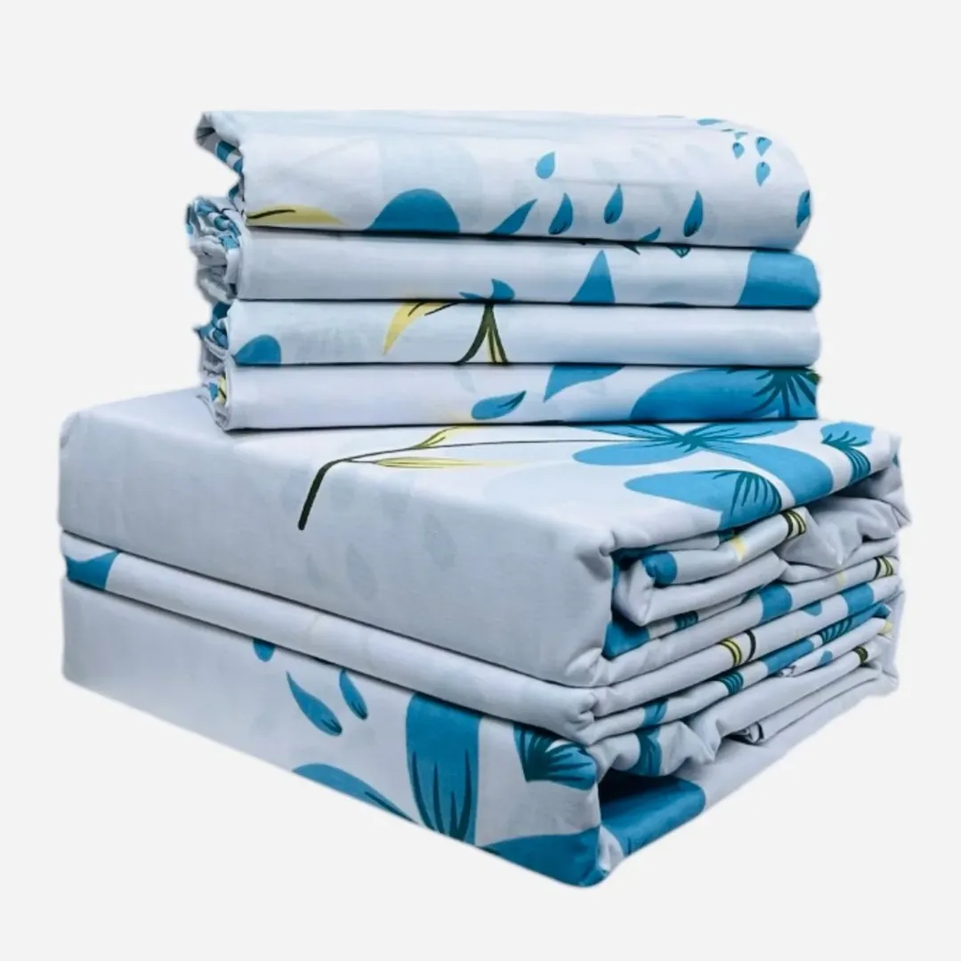 Shuka Bora Kutoka Uturuki - Cotton 100% (Set ya Nishuka 2 + Foronya 4) - Image 2