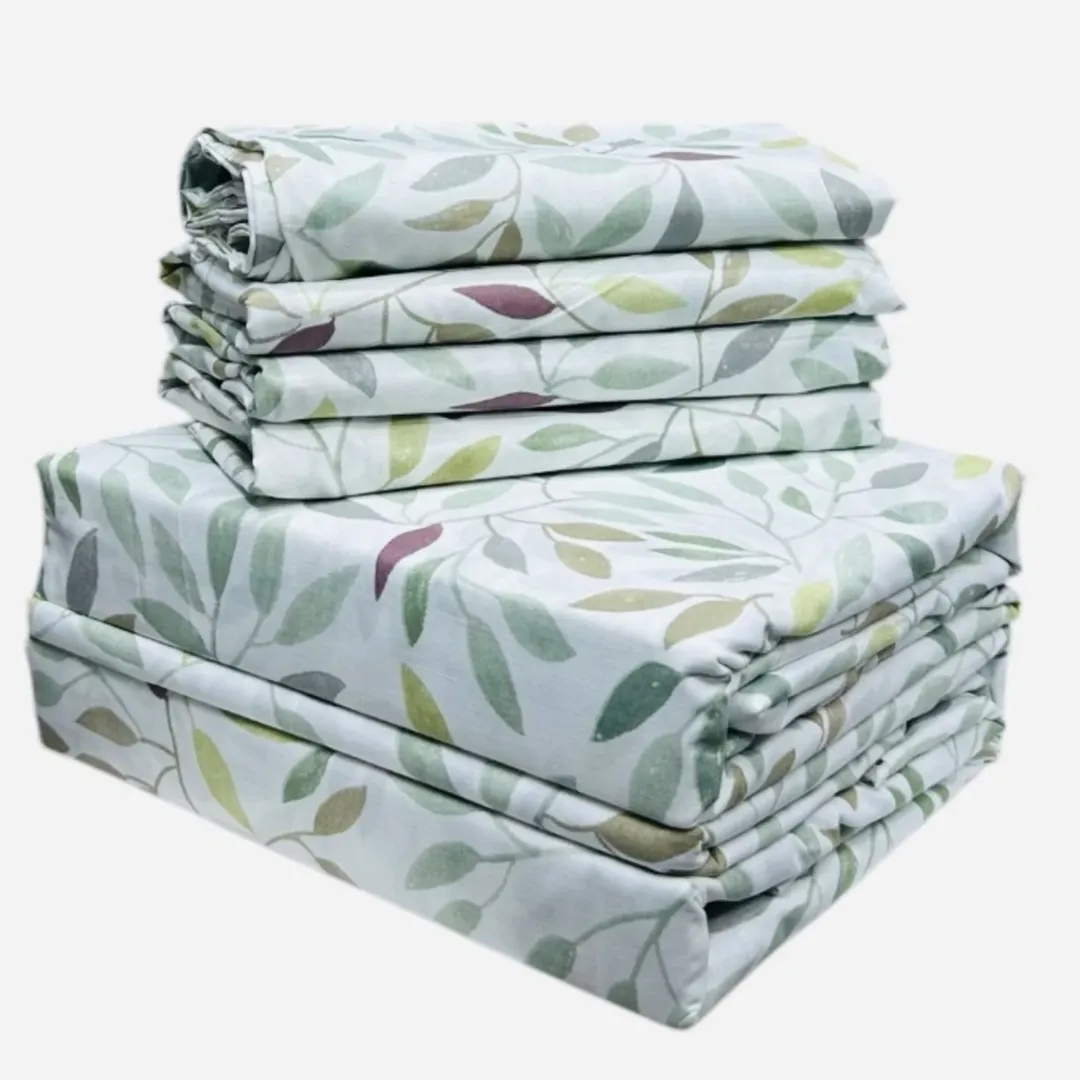 Shuka Bora Kutoka Uturuki - Cotton 100% (Set ya Nishuka 2 + Foronya 4) - Image 3