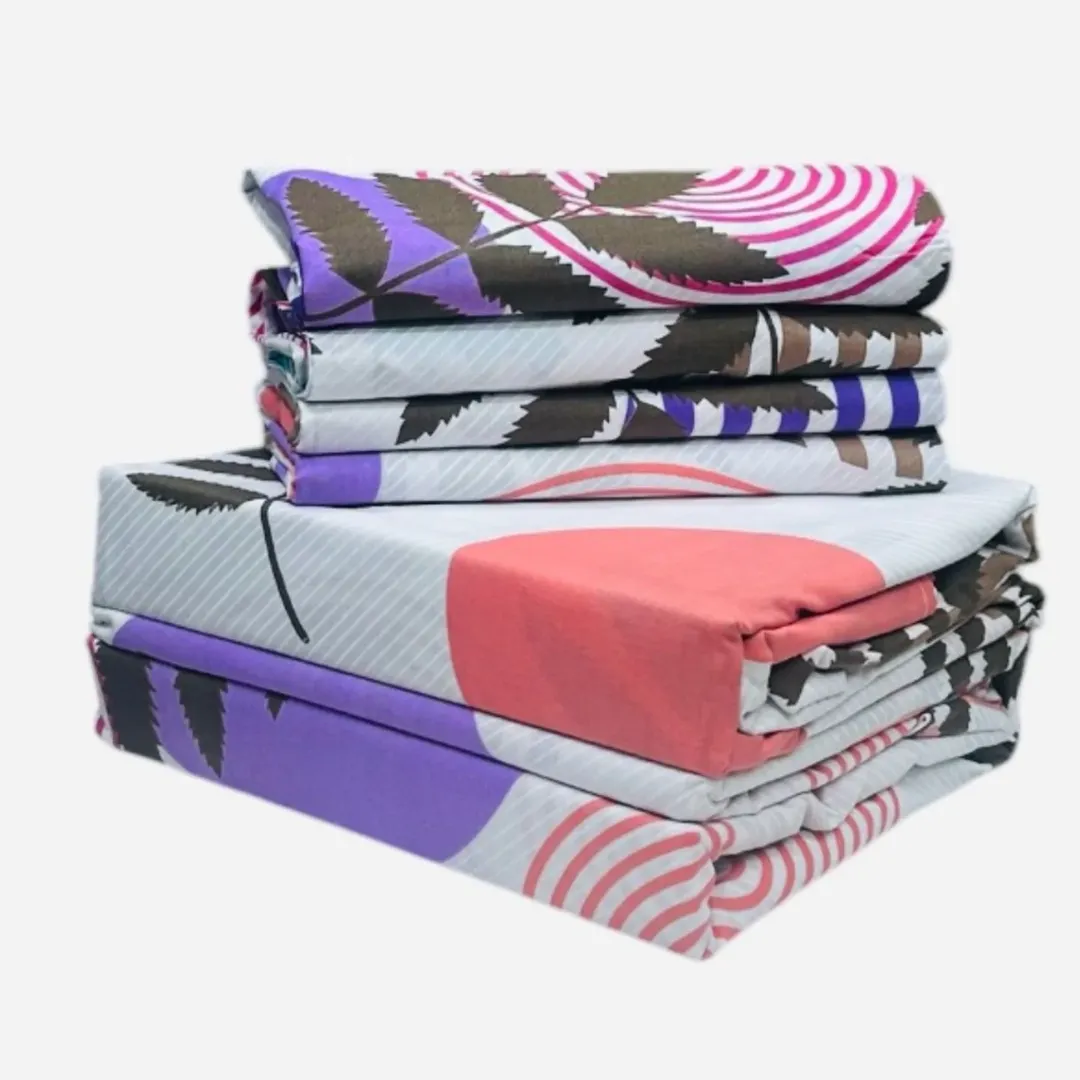 Shuka Bora Kutoka Uturuki - Cotton 100% (Set ya Nishuka 2 + Foronya 4) - Image 5