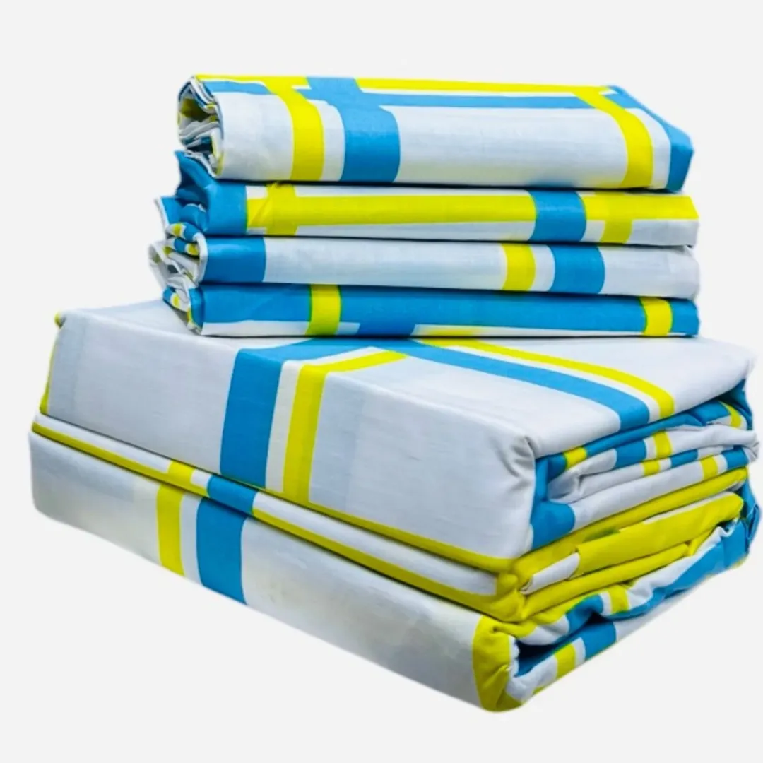 Shuka Bora Kutoka Uturuki - Cotton 100% (Set ya Nishuka 2 + Foronya 4) - Image 6